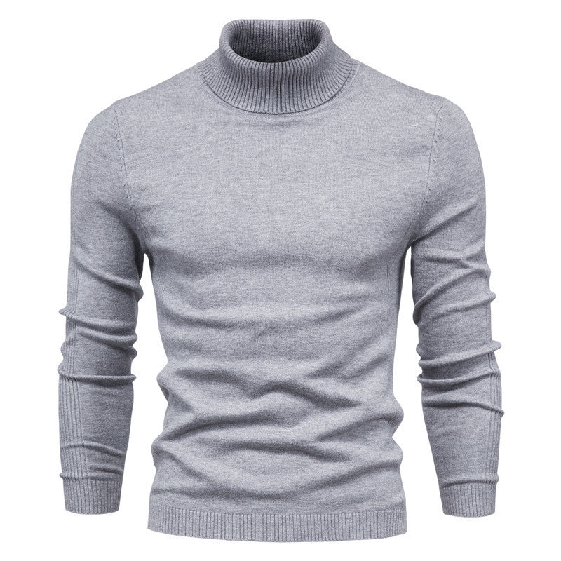 Weiche Hohe Hals Langarm Pullover