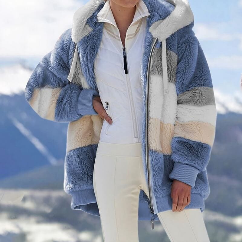 Boutique Vivante 2024 Fall/Winter Clearance Sale blau (Farbe, Farbe) / S Warme und stilvolle Winterjacke