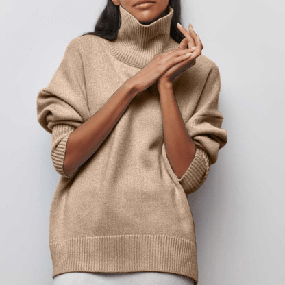 Boutique Vivante Cashmere Sweaters & Cardigans Stil 3. / S Klassischer hoher Kragen Pullover