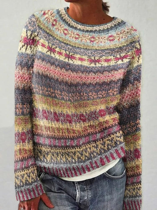 Boutique Vivante Icelandic sweaters 2024 Stil 1 / S Klassischer Fair Isle Strickpullover