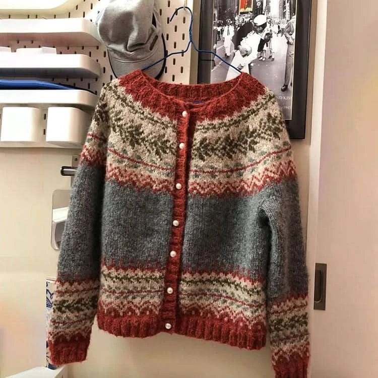 Boutique Vivante Icelandic Sweaters - 2024 Weicher Wollpullover mit Rundhalsausschnitt