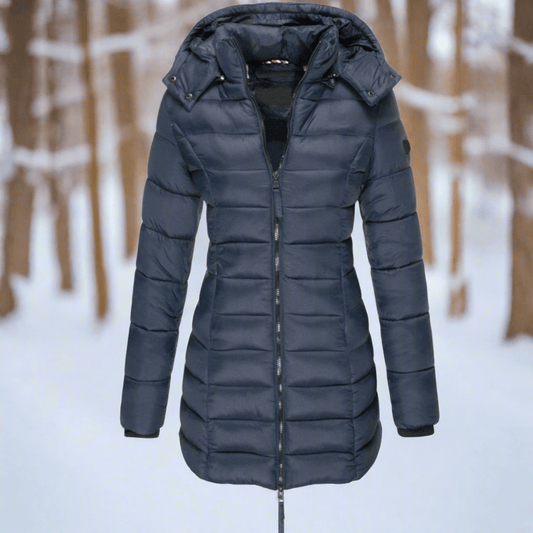 Boutique Vivante Jackets Marine / S Warmes, vielseitiges Damenjacke für Herbst und Winter