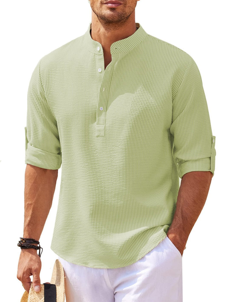 Elegantes Langarmshirt in Einfarbig