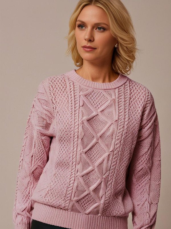 Elegante, weiche Strickpullover für Damen