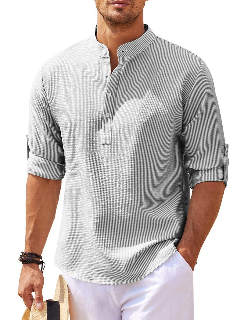 Elegantes Langarmshirt in Einfarbig